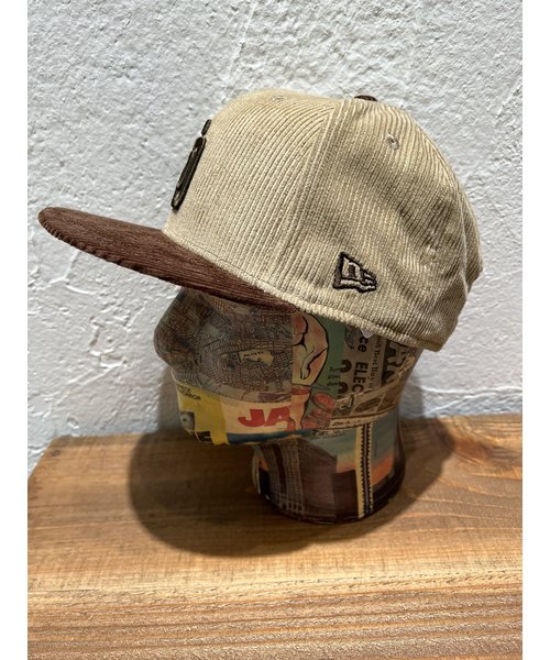 誠実 NEW ERA 2 Tone Corduroy コーデュロイ スナップバック - キャップ