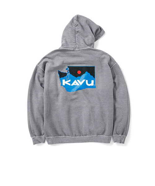 KAVU カブー WA MAP パーカ | The COMP＿US（ザコンプアス）の通販 - &mall