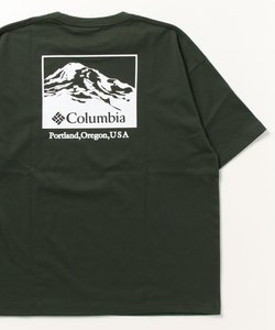 Columbia (ｺﾛﾝﾋﾞｱ) 展開店舗限定 ｲﾝﾍﾟﾘｱﾙﾊﾟｰｸﾊﾞｯｸﾌﾟﾘﾝﾄTｼｬﾂ PM6871
