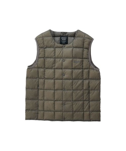 GRAMICCI (ｸﾞﾗﾐﾁ) GRAMICCI×TAION INNER DOWN VEST (ｸﾞﾗﾐﾁﾀｲｵﾝｲﾝﾅｰﾀﾞｳﾝ