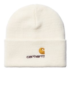 CARHARTT (ｶｰﾊｰﾄ) - AMERICAN SCRIPT BEANIE (ｱﾒﾘｶﾝ ｽｸﾘﾌﾟﾄ ﾋﾞｰﾆｰ)