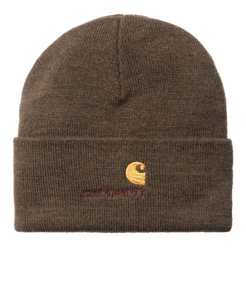 CARHARTT (ｶｰﾊｰﾄ) - AMERICAN SCRIPT BEANIE (ｱﾒﾘｶﾝ ｽｸﾘﾌﾟﾄ ﾋﾞｰﾆｰ)