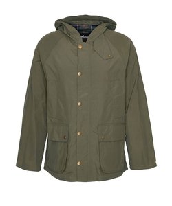 BARBOUR (ﾊﾞﾌﾞｱｰ) - OS HOODED BEDALE (ｵｰﾊﾞｰｻｲｽﾞﾌｰﾄﾞﾋﾞﾃﾞｲﾙ)