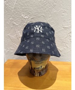 NEW ERA (ﾆｭｰｴﾗ) - BUCKET-01 SAILOR BRIM MLB JACQUARD NYY (ﾊﾞｹｯﾄ01 ｾｰﾗｰﾌﾞﾘﾑ MLB ｼﾞｬｶｰﾄﾞ ﾆｭｰﾖｰｸ･ﾔﾝｷｰｽ)