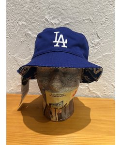 NEW ERA (ﾆｭｰｴﾗ) - BUCKET-01 MLB REVERSIBLE HAT LA (ﾊﾞｹｯﾄ-01 MLB ﾘﾊﾞｰｼﾌﾞﾙ ﾊｯﾄ ﾛｻﾝｾﾞﾙｽ･ﾄﾞｼﾞｬｰｽ)