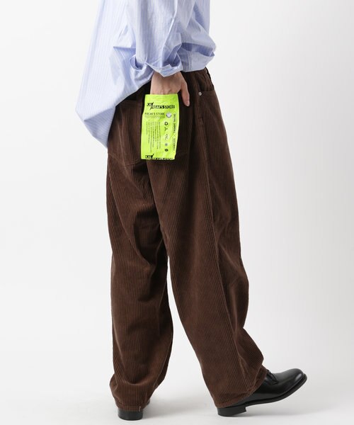 Kal Freak S Store カル Eco バルーンパンツ バギーパンツ ワイドパンツ ビッグシルエット デニム Freak S Store フリークスストア の通販 Mall