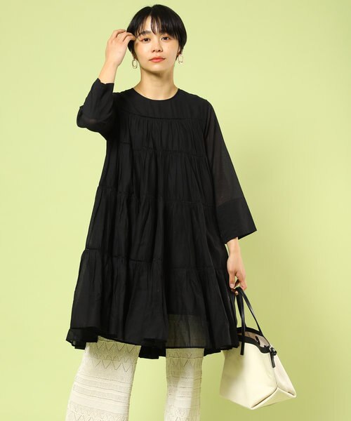 Fssp Tiered Op ティアードワンピース Freak S Store フリークスストア の通販 Mall
