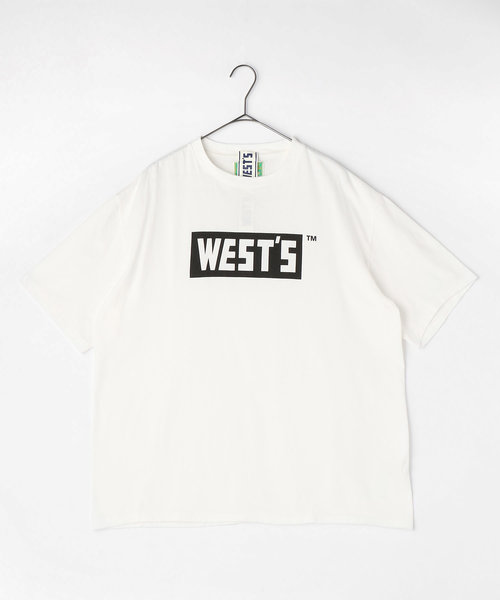 WESTOVERALLS/ウエストオーバーオールズ WEST'S BIG T-SHIRT/ロゴ半袖 ...