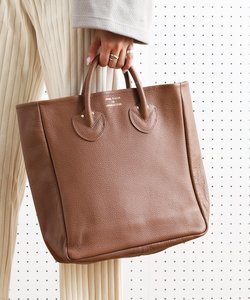 EMBOSSED LEATHER TOTE M/エンボスレザートートバッグ