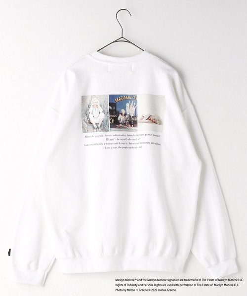 Marilyn Monroe SWEAT CREW NECK/マリリン・モンロー スウェットクルー ...