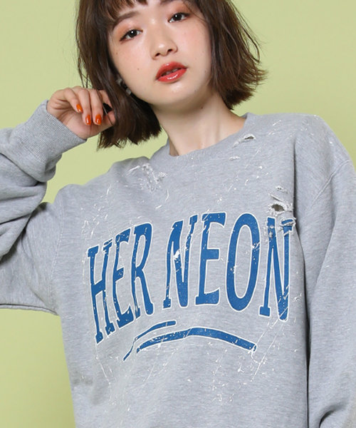 別注HERNEON logo sweat/ハーネオンロゴスウェットシャツ | FREAK'S