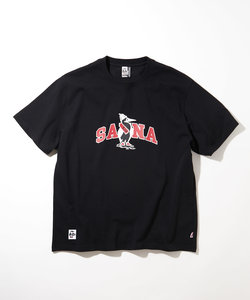 SAUNA CLEG LOGO TEE/カレッジロゴTEE