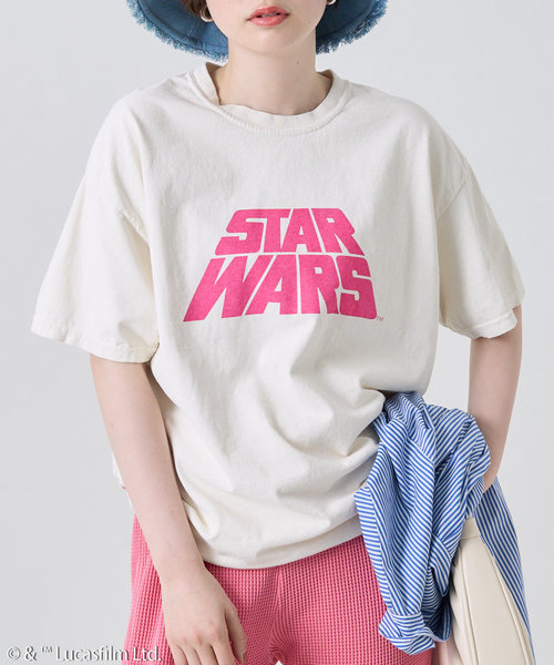 STAR WARSロゴ半袖Tシャツ/スターウォーズロゴ半袖Tシャツ