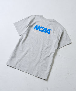 NCAAバックプリント半袖Tシャツ