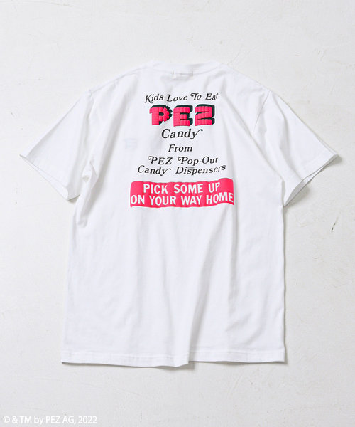 PEZバックプリントＴシャツ