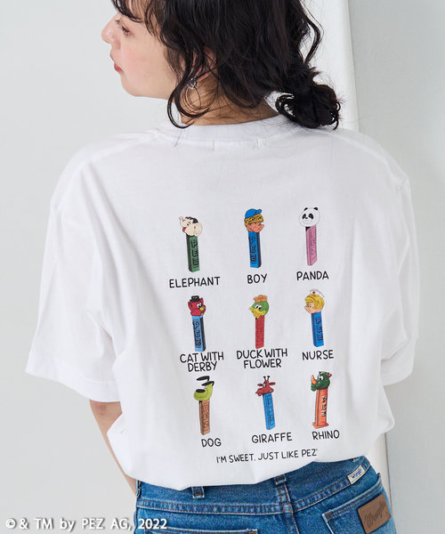 PEZ 9dispenser T-shirt/ ペッツ9ディスペンサーTシャツ | FREAK'S ...