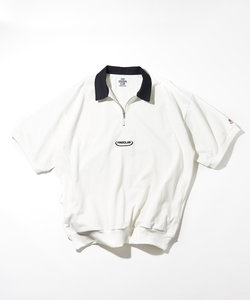 RUGBY HALF ZIP SS TEE/ハーフジップ/半袖