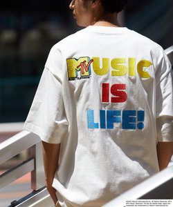 MISUIC IS LIFE TEE/エムティービー 半袖Tシャツ