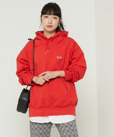 THE NORTH FACE(ザノースフェイス )/ﾚﾃﾞｨｰｽ/長袖ﾊﾟｰｶｰ/ﾙｰｽﾞｼﾙｴｯﾄ/ﾛｺﾞ 