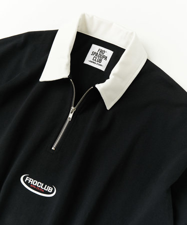 RUGBY HALF ZIP/ラグビーハーフジップ/ラガーシャツ | FREAK'S