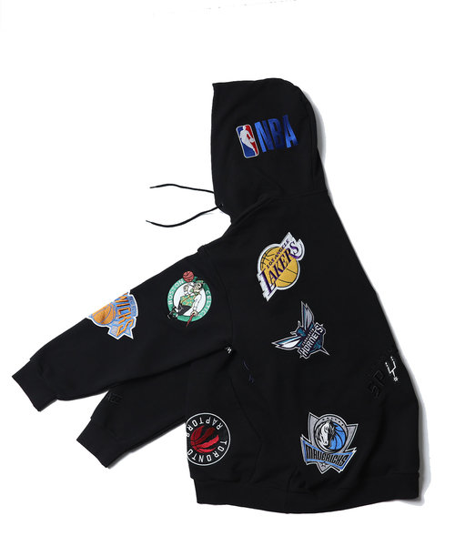 NBA チームワッペン刺繍 裏毛 スウェットパーカー | FREAK'S STORE