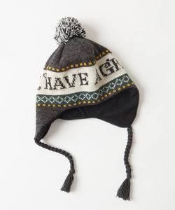 別注 HAVE A GRATEFUL DAY LOGO JACQUARD KNIT CAP/ロゴ ジャカード ニットキャップ