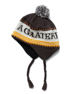 別注 HAVE A GRATEFUL DAY LOGO JACQUARD KNIT CAP/ロゴ ジャカード ニットキャップ