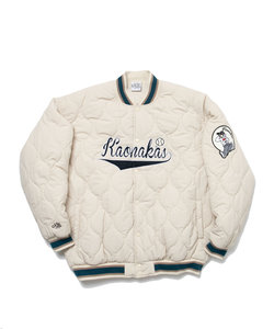 THERMOLITE QUILTING VARSITY JACKET/サーモライト キルティング バーシティ ジャケット/スタジャン/キルティングブルゾン