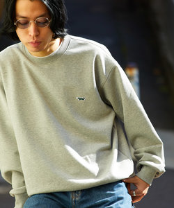 TOWN CRAFT×FREAK'S STORE/タウンクラフト 別注 The FOX クルーネックスウェット/ルーズシルエット