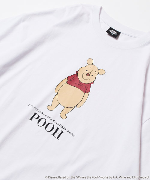 DISNEY/ディズニー くまのプーさん】 別注 ビッグシルエット POOH ...