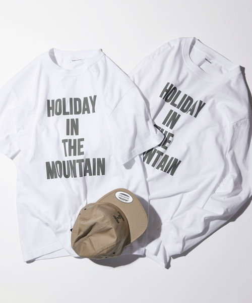 別注HOLIDAY IN THE MOUNTAIN LONG SLEEVE TEE | FREAK'S STORE