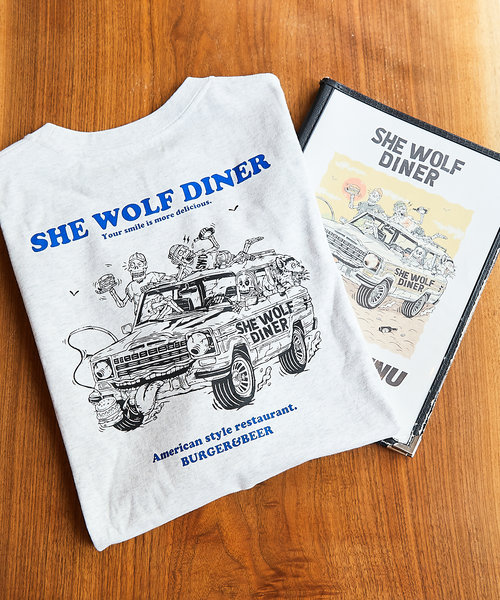 限定展開】SHE WOLF DINER×FREAK'S STORE/シーウルフダイナー 別注