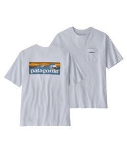 M's Boardshort Logo Pocket Responsibili-Tee/ロゴ プリント ポケット Tシャツ
