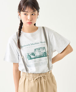 Vintage Oldcar プリントTシャツ