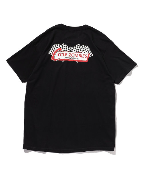 NO BRAKES Premium S/S T-Shirt/バックプリント ロゴ Tシャツ ...