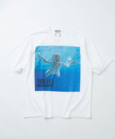 NIRVANA」 NEVERMIND TEE/ニルヴァーナ プリント グラフィック 半袖T