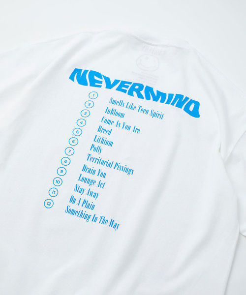 NIRVANA」 NEVERMIND TEE/ニルヴァーナ プリント グラフィック 半袖T 