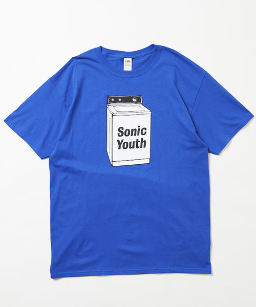 SONIC YOUTH TEE WASHING MACHINE/プリント グラフィック 半袖Tシャツ ...