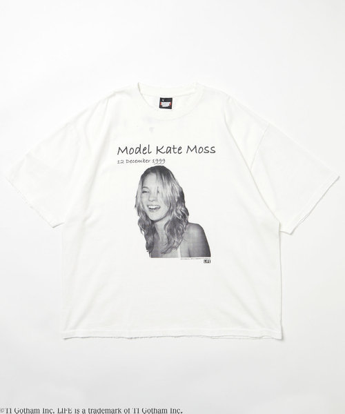 別注 ケイト・モス コラボフォト Tシャツ/SP LIFE Kate Moss Dot Tee