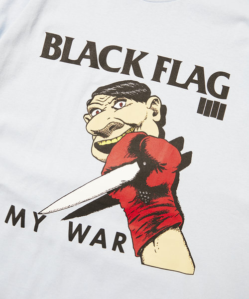 BLACK FLAG TEE MY WAR/ブラック・フラッグ プリント グラフィック ...