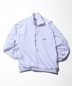 Heavy Weight Jersey 3/4-Zip Cadet Collar Shirt/ヘビーウェイトジャージー ハーフジップ カデットカラーシャツ