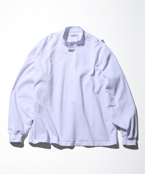 Heavy Weight Jersey Mock Neck L/S Tee/ヘビーウェイトジャージー