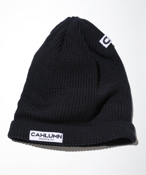 Cotton Linnen Roll Knit Cap/コットン リネン ロールニットキャップ