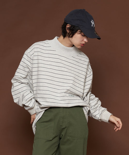 Union Striped Mock