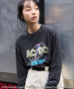 ACDC ロゴ ロンＴ  / ロックＴシャツ / バンドＴシャツ