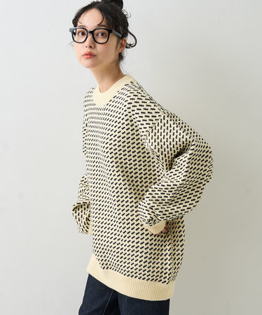 Wayne Washable Sweater Birds-Eye/ウェイン ウォッシャブル ...