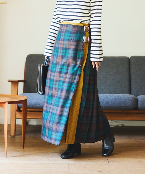 別注 Combination Fashion Maxi Kilt/コンビネーション ファッション ...