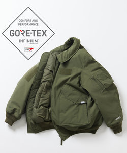 別注 GORE-TEX DOWN Flight Jacket/ゴアテックス ダウン フライトジャケット/撥水