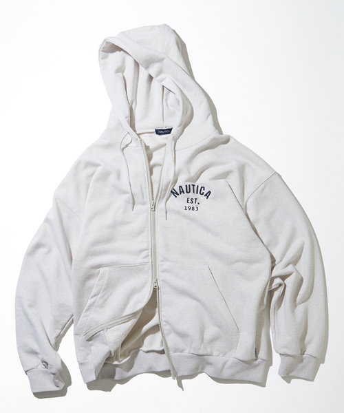 Felt Patch Arch Logo Full Zip Sweat Hoodie/フェルト パッチ ...