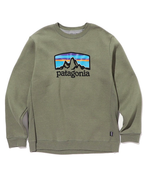 Patagonia men's fitz online roy horizons uprisal crew sweatshirt